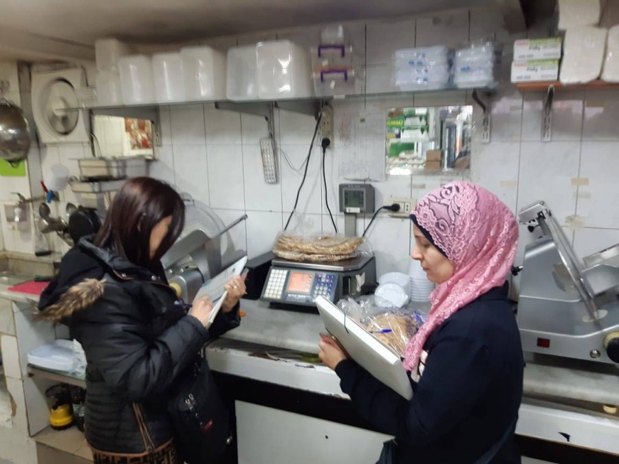 صيدا.. الاقتصاد 'بمواكبة أمن الدولة تراقب أسعار السلع الغذائية