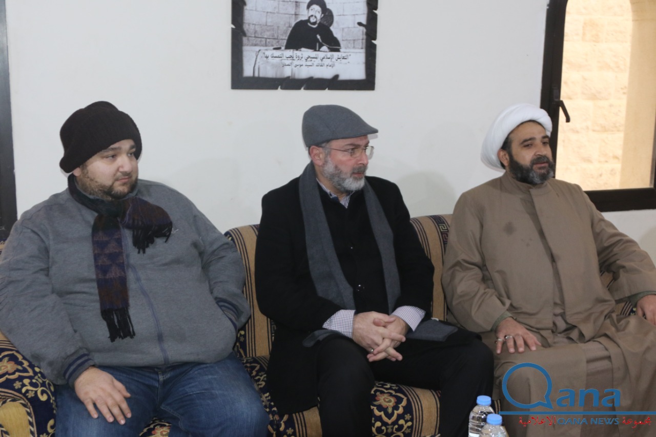 زيارة وفد لحارة مار يوسف للتهنئة بالأعياد