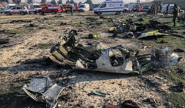 هيئة الأركان الإيرانية: خطأ بشري غير متعمد تسبب في إسقاط الطائرة الأوكرانية