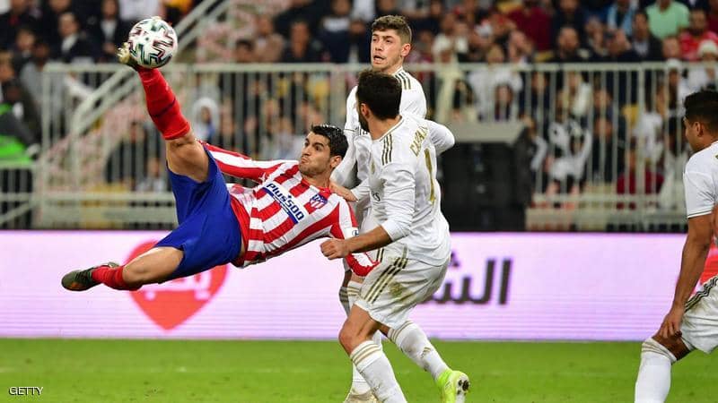 ريال مدريد يحقق كأس السوبر على حساب أتلتيكو بركلات الترجيح 