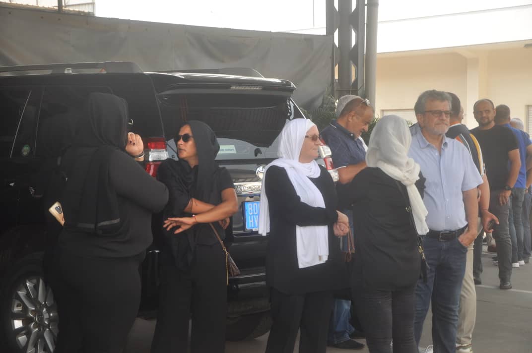 أبيدجان: الجالية اللبنانية تشييع جثمان المرحومة دنيا فواز حرم الحاج نصرات فواز.