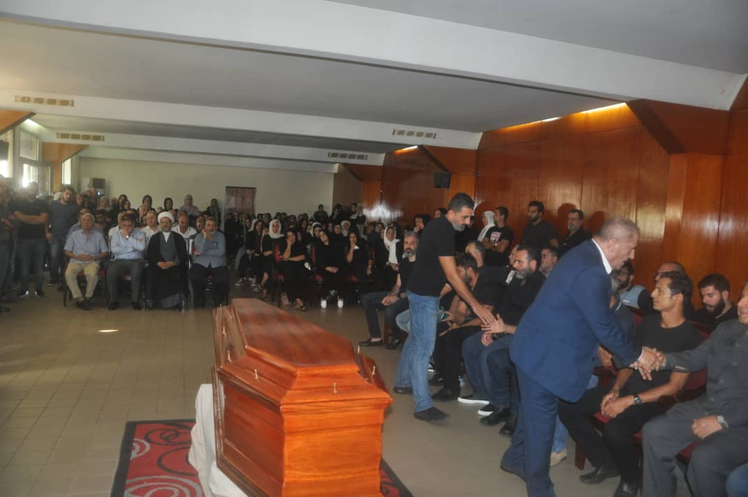 أبيدجان: الجالية اللبنانية تشييع جثمان المرحومة دنيا فواز حرم الحاج نصرات فواز.