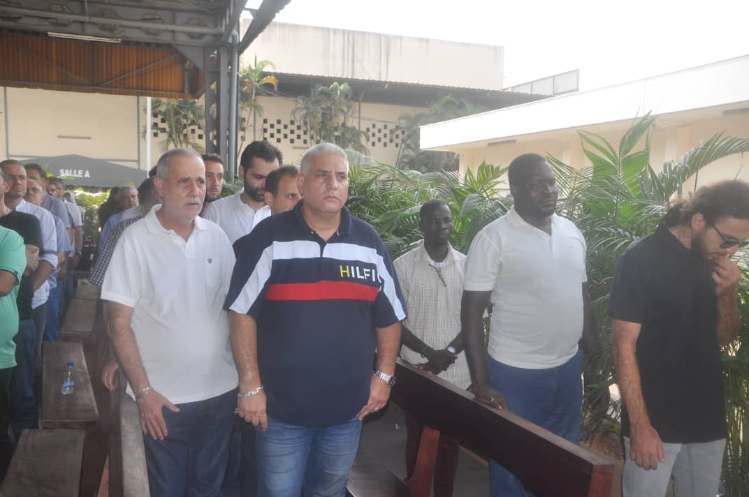 أبيدجان: الجالية اللبنانية تشييع جثمان المرحومة دنيا فواز حرم الحاج نصرات فواز.