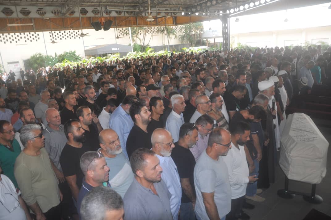 أبيدجان: الجالية اللبنانية تشييع جثمان المرحومة دنيا فواز حرم الحاج نصرات فواز.