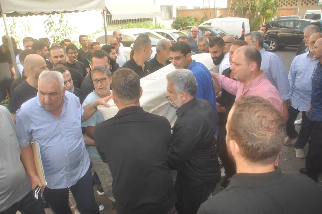 أبيدجان: الجالية اللبنانية تشييع جثمان المرحومة دنيا فواز حرم الحاج نصرات فواز.