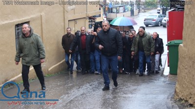 تشييع  المرحومة الحاجة عليه علي محمود فواز ام علي حرم المرحوم الحاج ابراهيم فواز  والمرحومة دنيا داوود خطار فواز  (ام احمد)  في بلدة العباسية