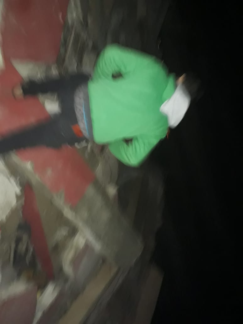 إنهيار منزل مؤلف من ثلاث طبقات في مخيم الرشيدية جنوب صور