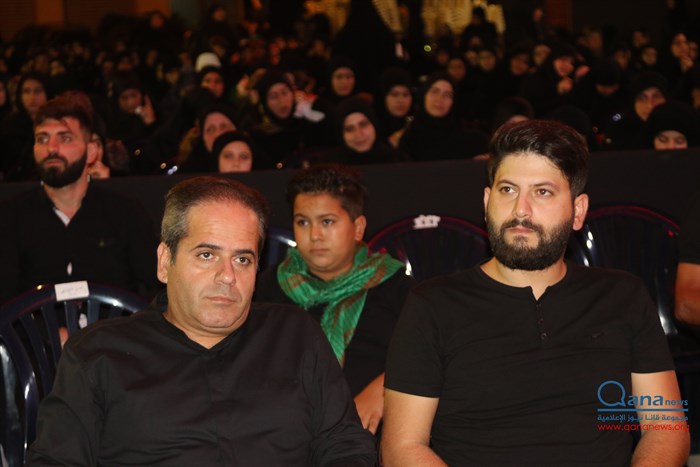 احياء الليلة الثالثة في ساحة الامام الحسين ع بلدة قانا 
