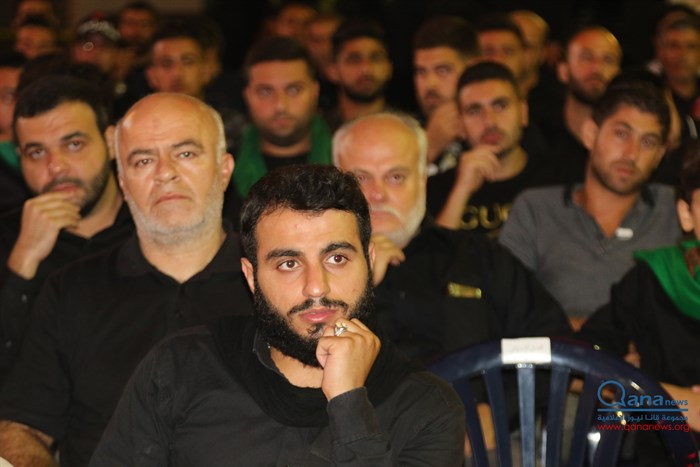 احياء الليلة الثالثة في ساحة الامام الحسين ع بلدة قانا 