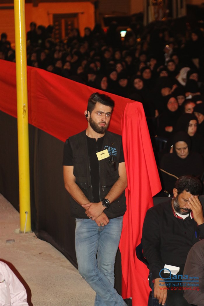 احياء الليلة الثالثة في ساحة الامام الحسين ع بلدة قانا 
