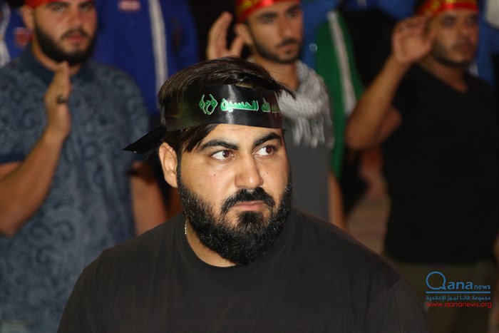 احياء الليلة الثالثة في ساحة الامام الحسين ع بلدة قانا 