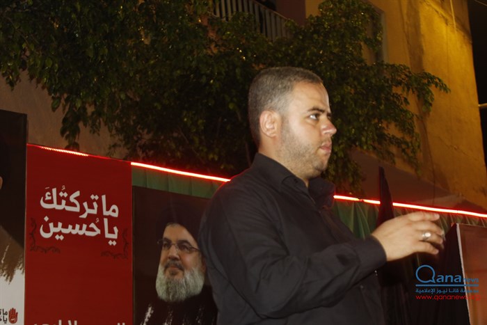 احياء الليلة الثالثة في ساحة الامام الحسين ع بلدة قانا 