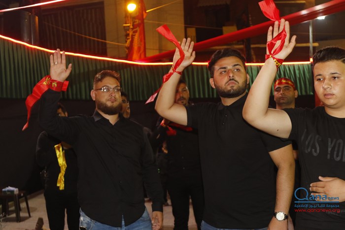 احياء الليلة الثالثة في ساحة الامام الحسين ع بلدة قانا 