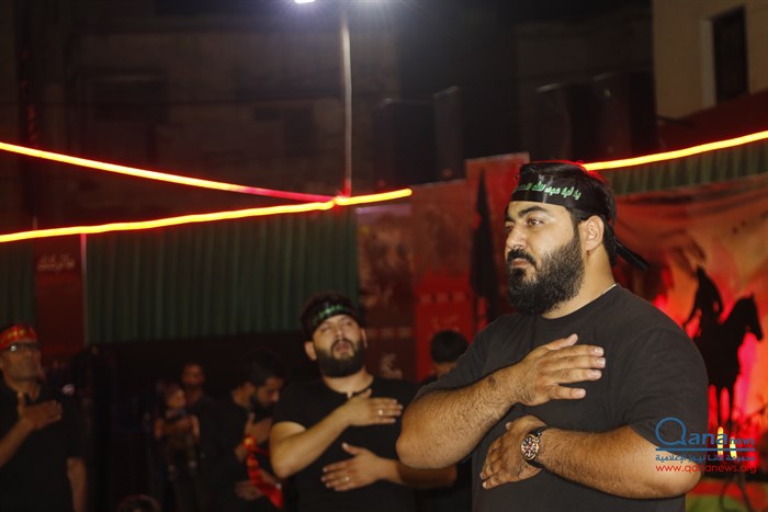 احياء الليلة الثالثة في ساحة الامام الحسين ع بلدة قانا 