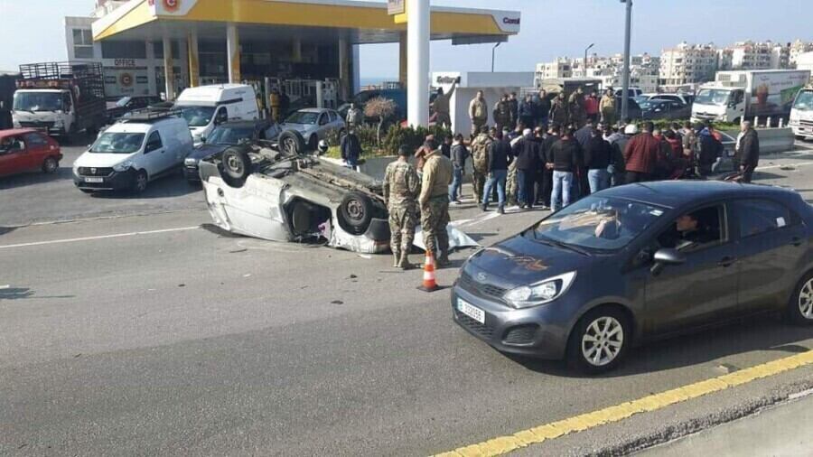 حادث سير مروع على أوتوستراد السعديات – الجيّة.. وسقوط قتيل!