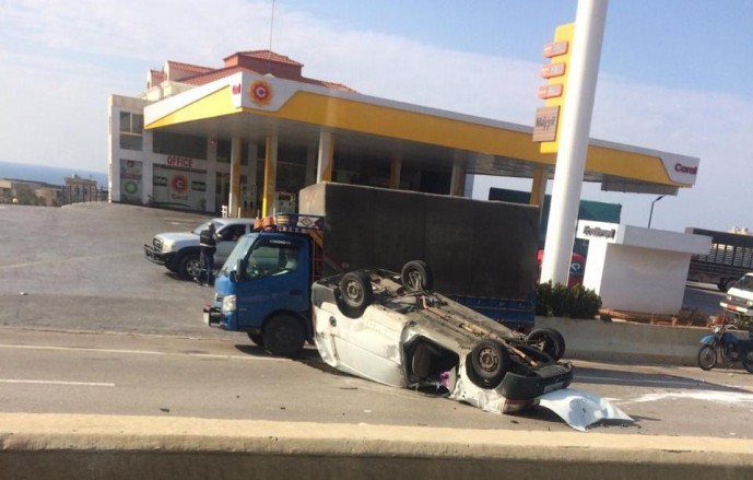 حادث سير مروع على أوتوستراد السعديات – الجيّة.. وسقوط قتيل!