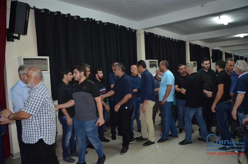 حفل تأبين نائب رئيس جمعية البر والتعاون المرحوم الحاج اسماعيل بحسون  وعدد من الراحلين في مجمع الامام موسى الصدر الثقافي