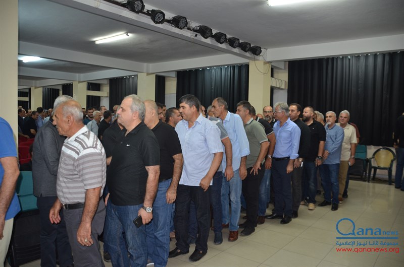 حفل تأبين نائب رئيس جمعية البر والتعاون المرحوم الحاج اسماعيل بحسون  وعدد من الراحلين في مجمع الامام موسى الصدر الثقافي
