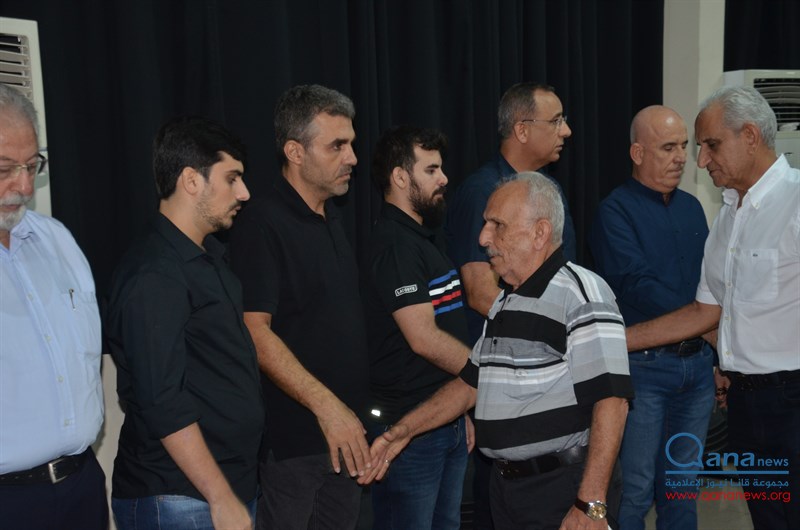 حفل تأبين نائب رئيس جمعية البر والتعاون المرحوم الحاج اسماعيل بحسون  وعدد من الراحلين في مجمع الامام موسى الصدر الثقافي
