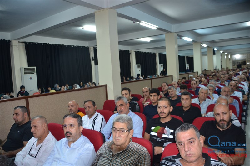 حفل تأبين نائب رئيس جمعية البر والتعاون المرحوم الحاج اسماعيل بحسون  وعدد من الراحلين في مجمع الامام موسى الصدر الثقافي