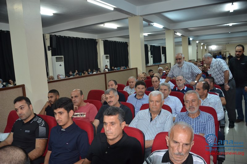 حفل تأبين نائب رئيس جمعية البر والتعاون المرحوم الحاج اسماعيل بحسون  وعدد من الراحلين في مجمع الامام موسى الصدر الثقافي