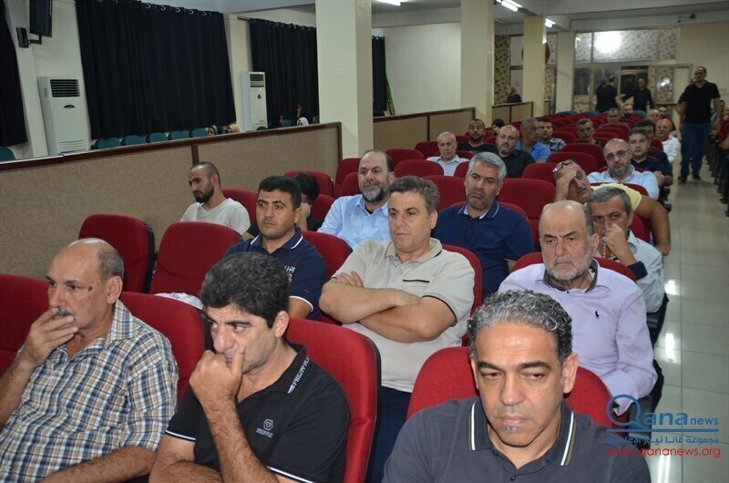 حفل تأبين نائب رئيس جمعية البر والتعاون المرحوم الحاج اسماعيل بحسون  وعدد من الراحلين في مجمع الامام موسى الصدر الثقافي
