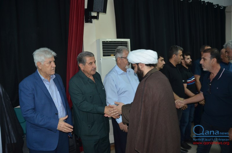 حفل تأبين نائب رئيس جمعية البر والتعاون المرحوم الحاج اسماعيل بحسون  وعدد من الراحلين في مجمع الامام موسى الصدر الثقافي