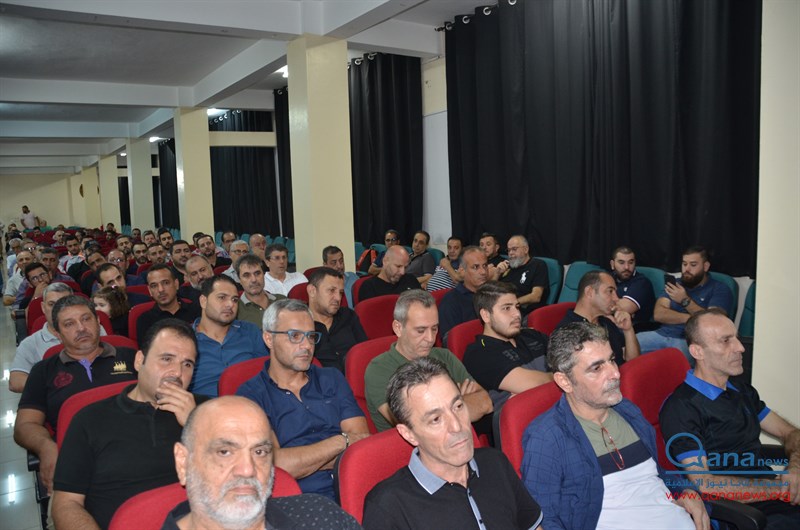 حفل تأبين نائب رئيس جمعية البر والتعاون المرحوم الحاج اسماعيل بحسون  وعدد من الراحلين في مجمع الامام موسى الصدر الثقافي