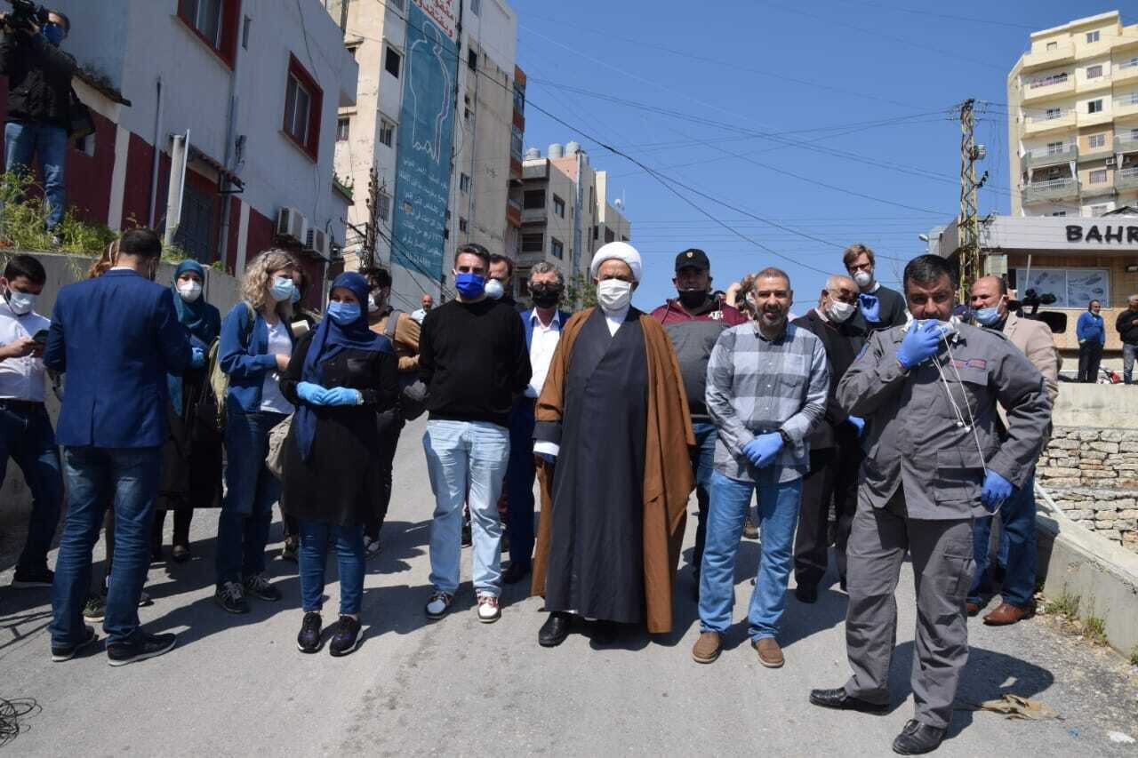 ح زب ال.. ينظم جولة للأعلامين  للأطلاع على الخطط والاجراءات  في المنطقة الاولى الجنوب