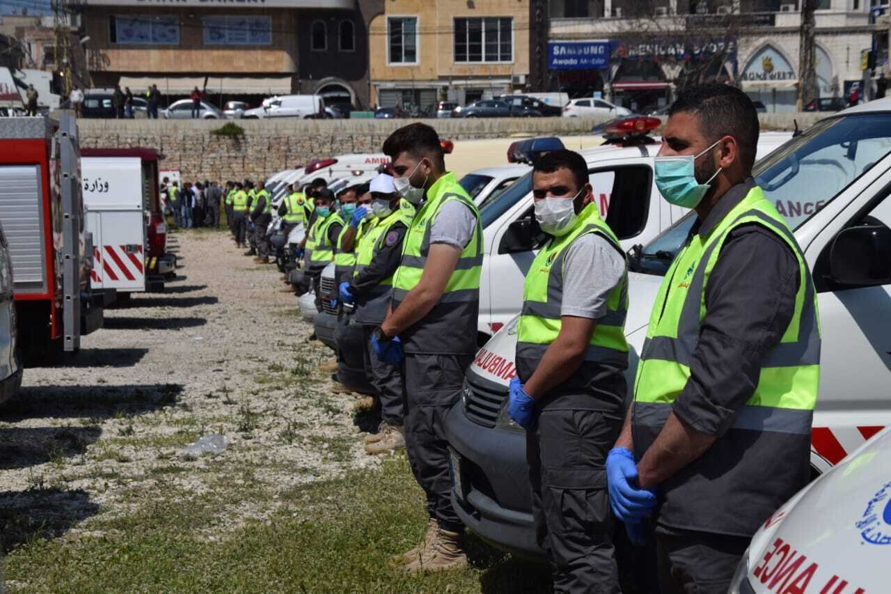ح زب ال.. ينظم جولة للأعلامين  للأطلاع على الخطط والاجراءات  في المنطقة الاولى الجنوب