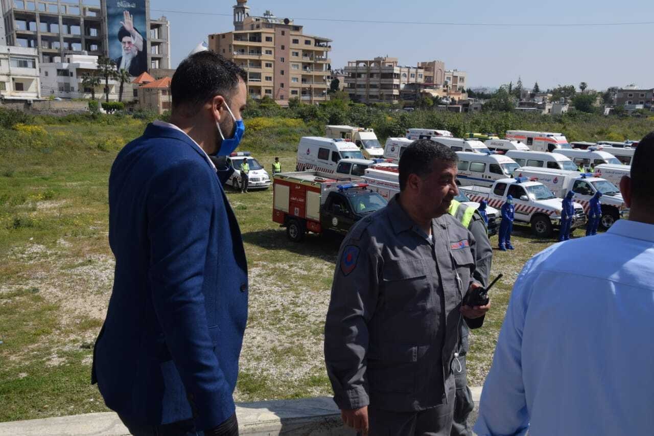 ح زب ال.. ينظم جولة للأعلامين  للأطلاع على الخطط والاجراءات  في المنطقة الاولى الجنوب