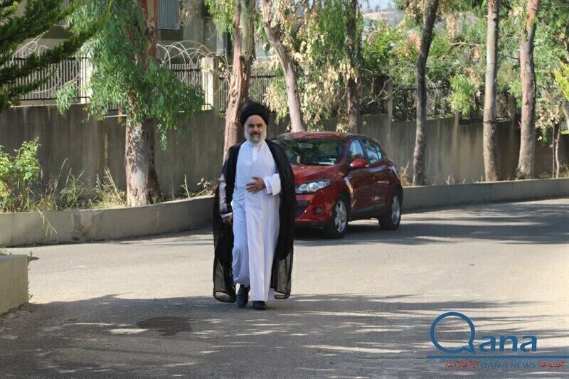 زيارة وزير الصحة د حمد حسن لبلدة قانا