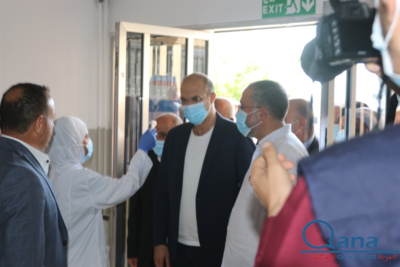 زيارة وزير الصحة د حمد حسن لبلدة قانا