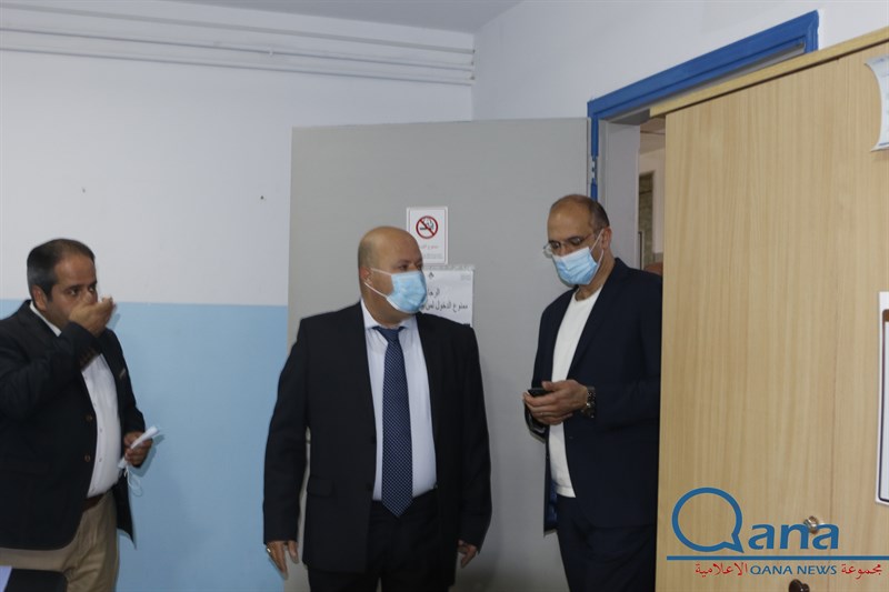 زيارة وزير الصحة د حمد حسن لبلدة قانا