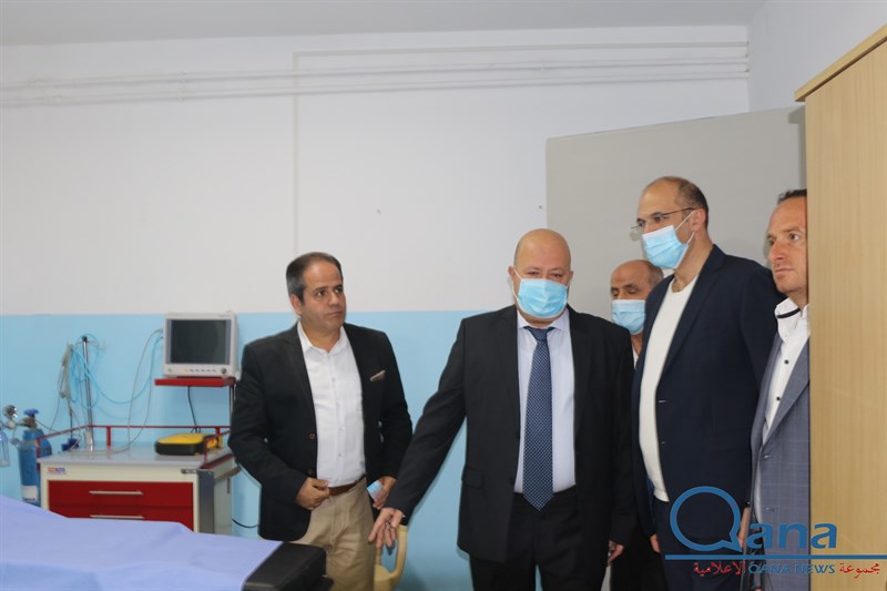 زيارة وزير الصحة د حمد حسن لبلدة قانا