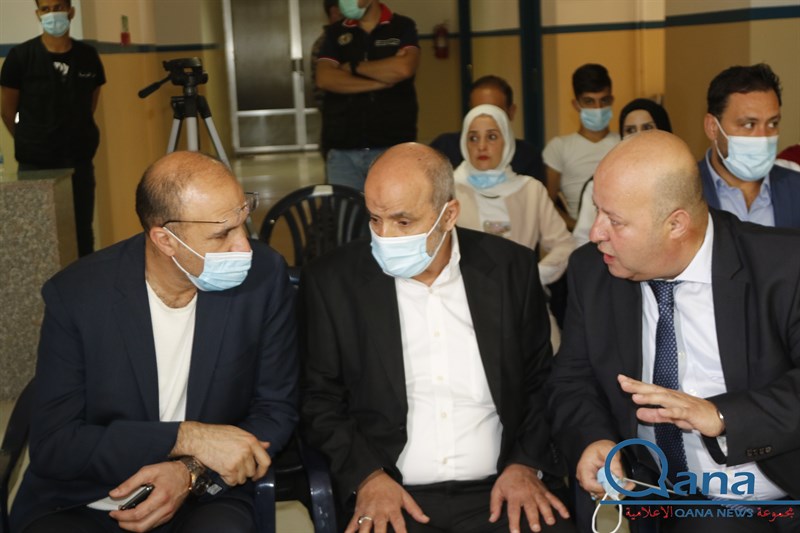 زيارة وزير الصحة د حمد حسن لبلدة قانا