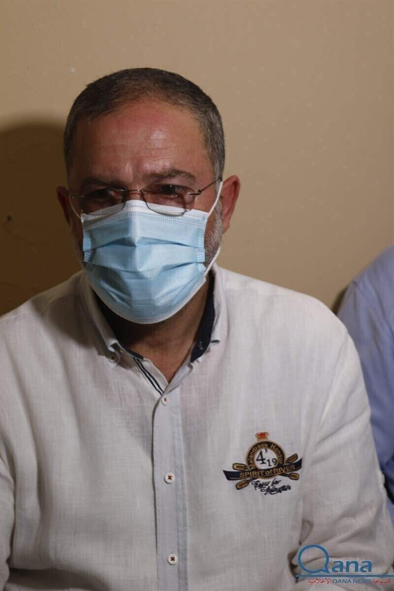 زيارة وزير الصحة د حمد حسن لبلدة قانا