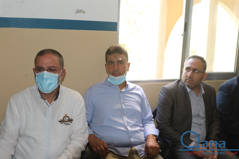 زيارة وزير الصحة د حمد حسن لبلدة قانا