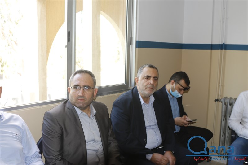 زيارة وزير الصحة د حمد حسن لبلدة قانا