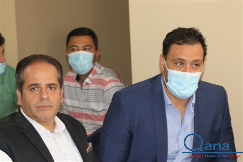 زيارة وزير الصحة د حمد حسن لبلدة قانا