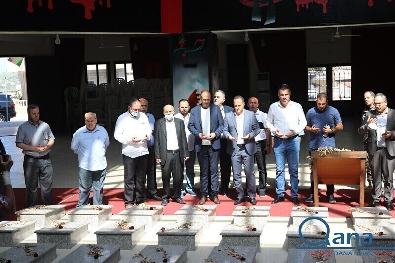 زيارة وزير الصحة د حمد حسن لبلدة قانا