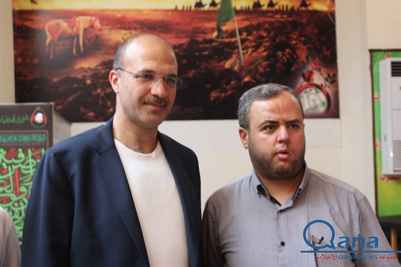 زيارة وزير الصحة د حمد حسن لبلدة قانا