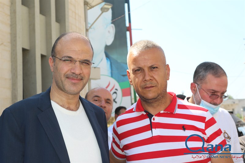 زيارة وزير الصحة د حمد حسن لبلدة قانا