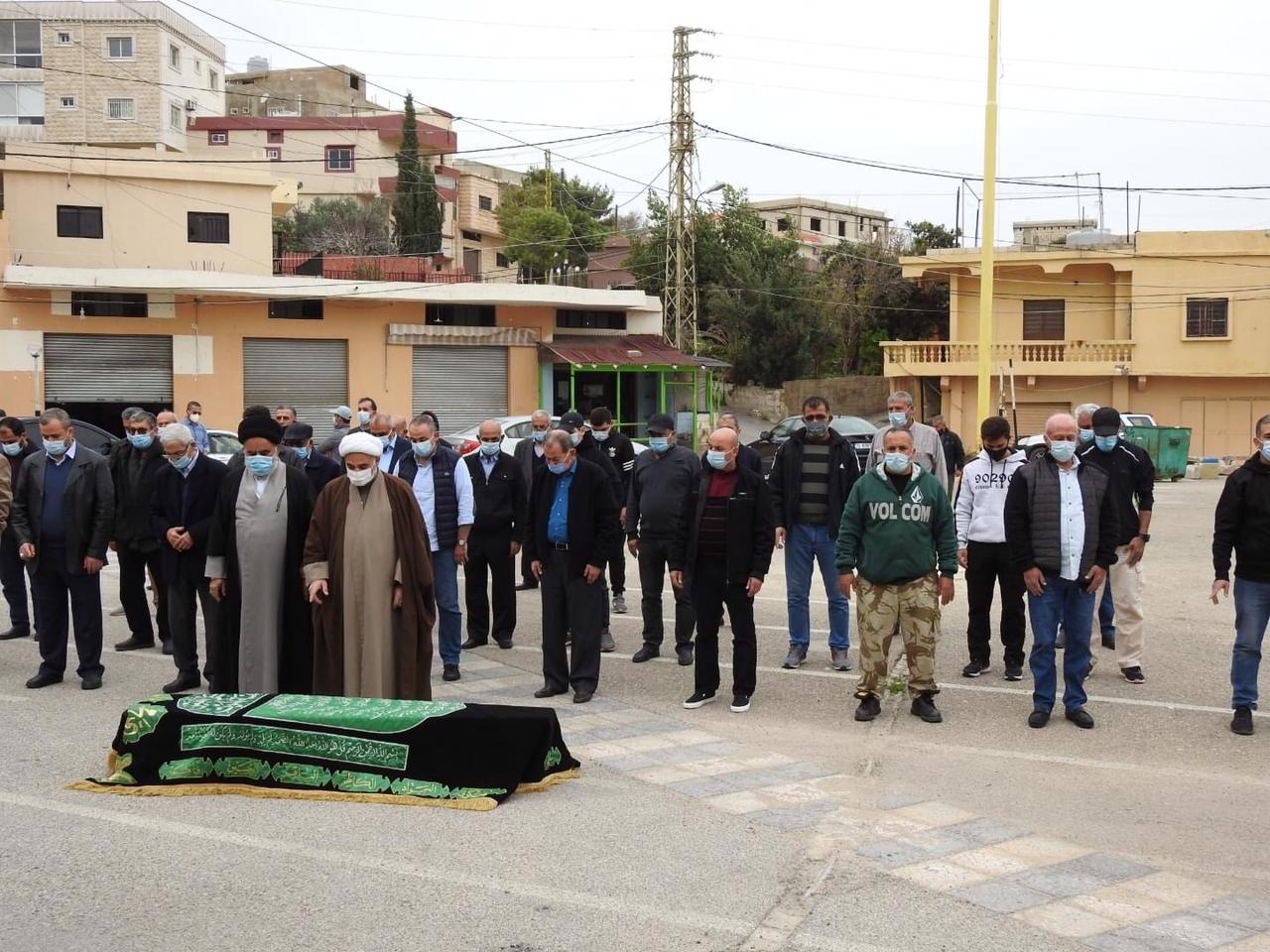 قانا تشييع جنازة والدة ديما صادق 
