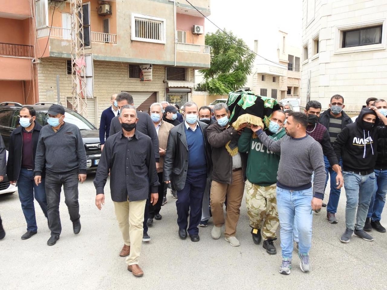 قانا تشييع جنازة والدة ديما صادق 