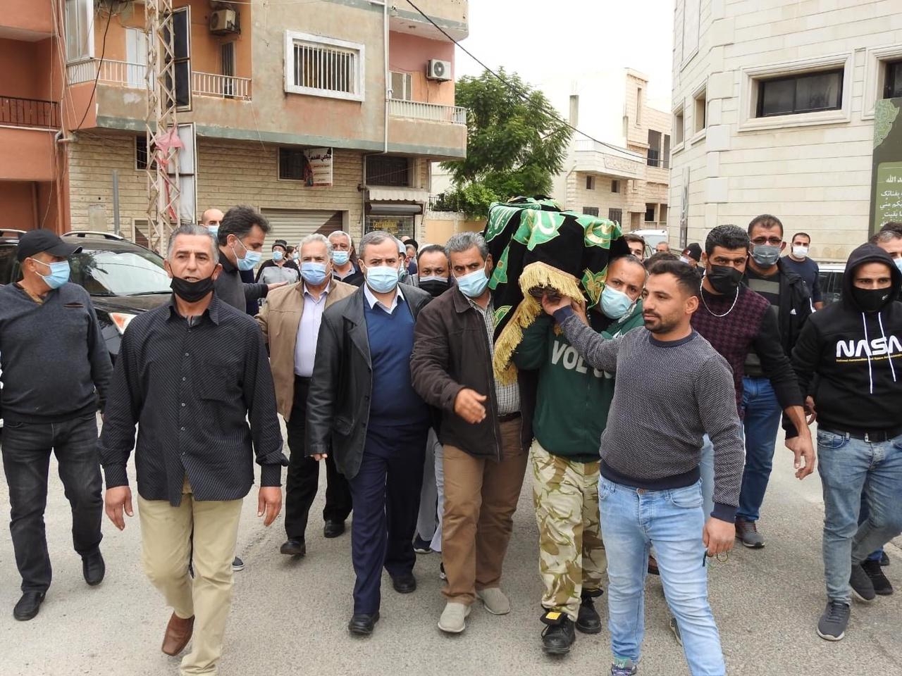 قانا تشييع جنازة والدة ديما صادق 