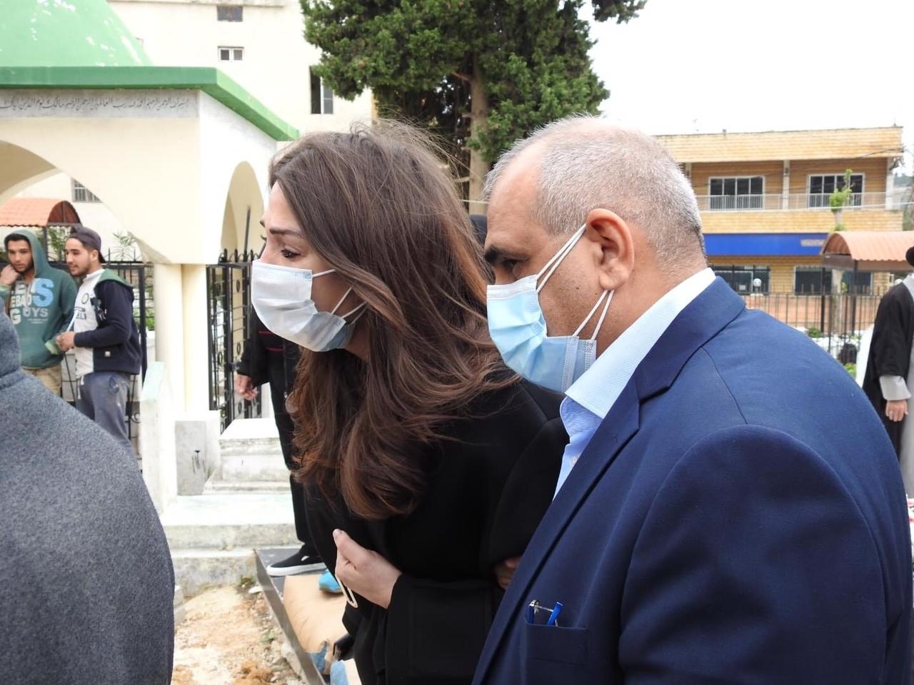 قانا تشييع جنازة والدة ديما صادق 