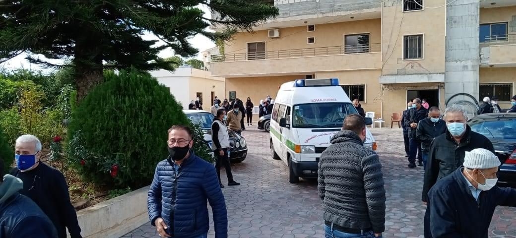 بالصور قانا تشييع جنازة الفقيد الحاج احمد رضا برجي