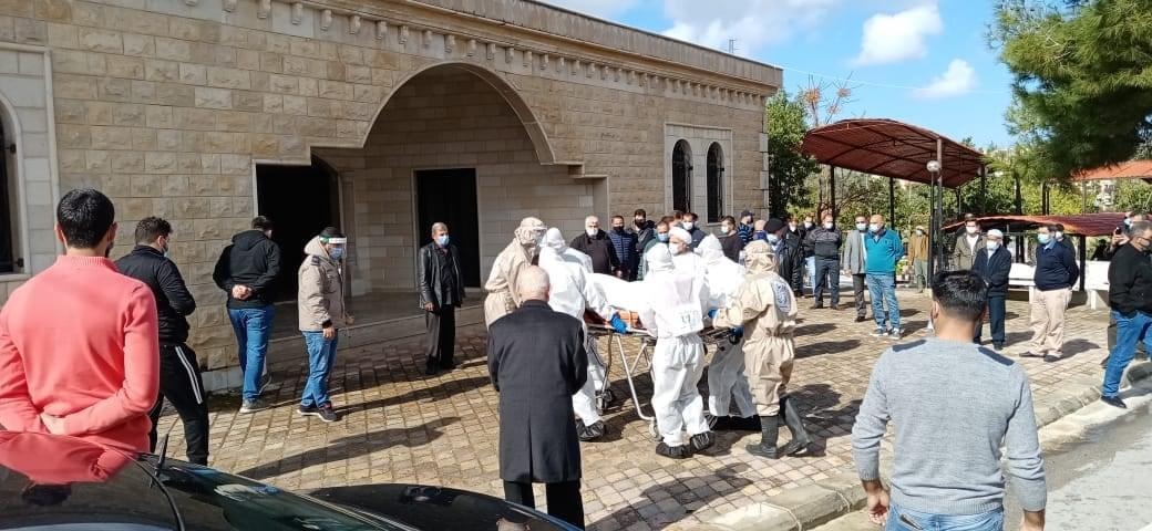 بالصور قانا تشييع جنازة الفقيد الحاج احمد رضا برجي