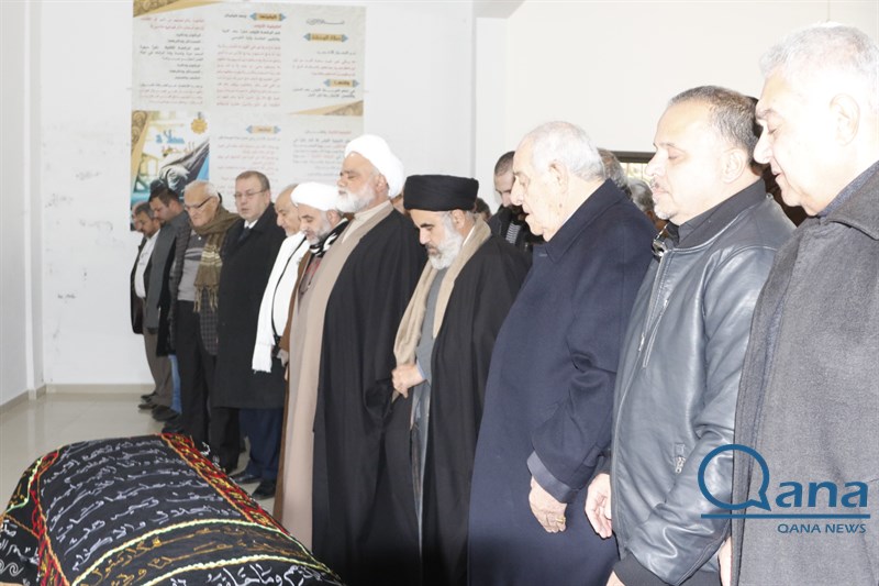 تشييع المرحومة الحاجة منيرة درويش زعرور ام غسان 